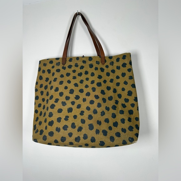 Madewell The Canvas Transport Tote in Painted Spots - Picture 14 of 16